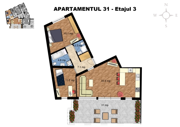 Apartament 31